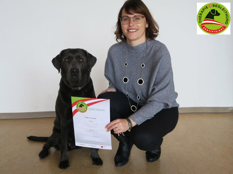 Petra Dünser mit Olivia